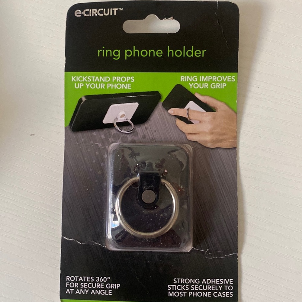 Phone ring holder